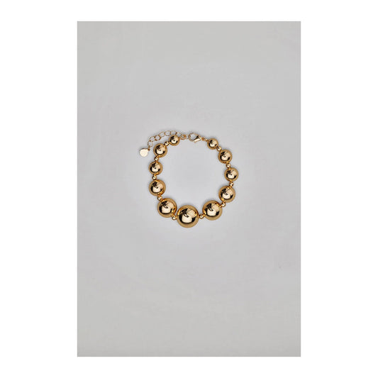 Bow 19 - Bead Bracelet Gold