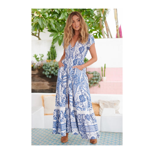 Jaase - Denim Dream Carmen Maxi