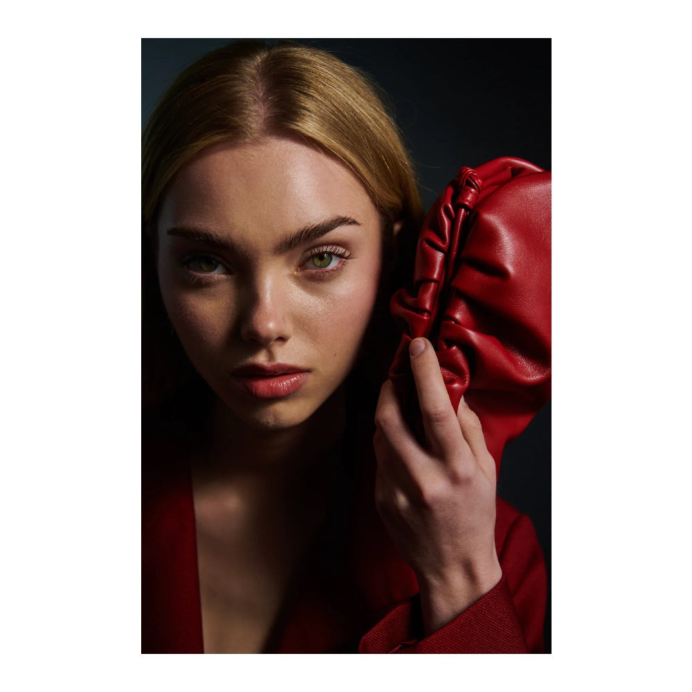 Bow 19 - Dumpling Bag Red