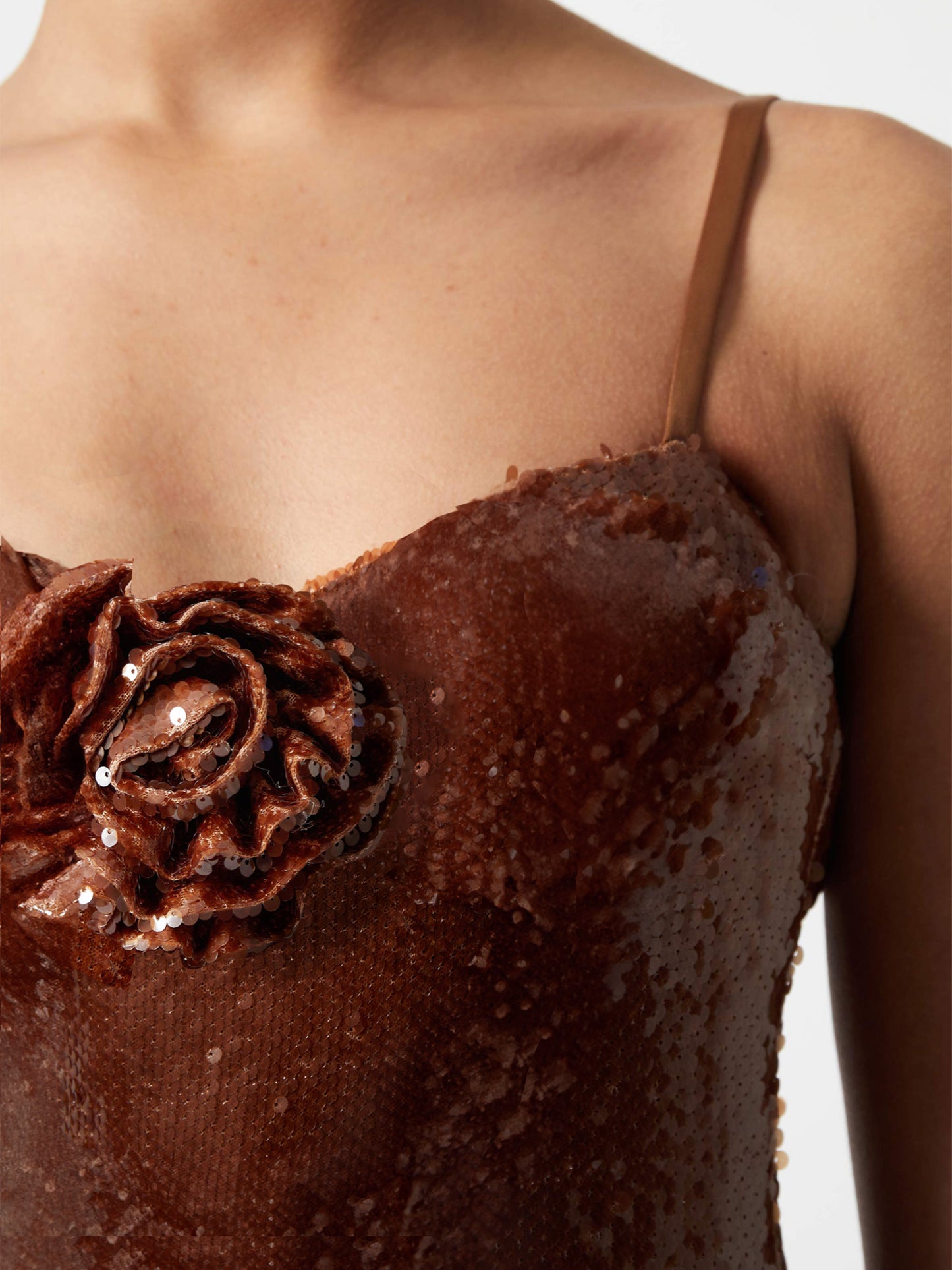 French Connection - Beatrice Sequin Strappy Maxi Dress