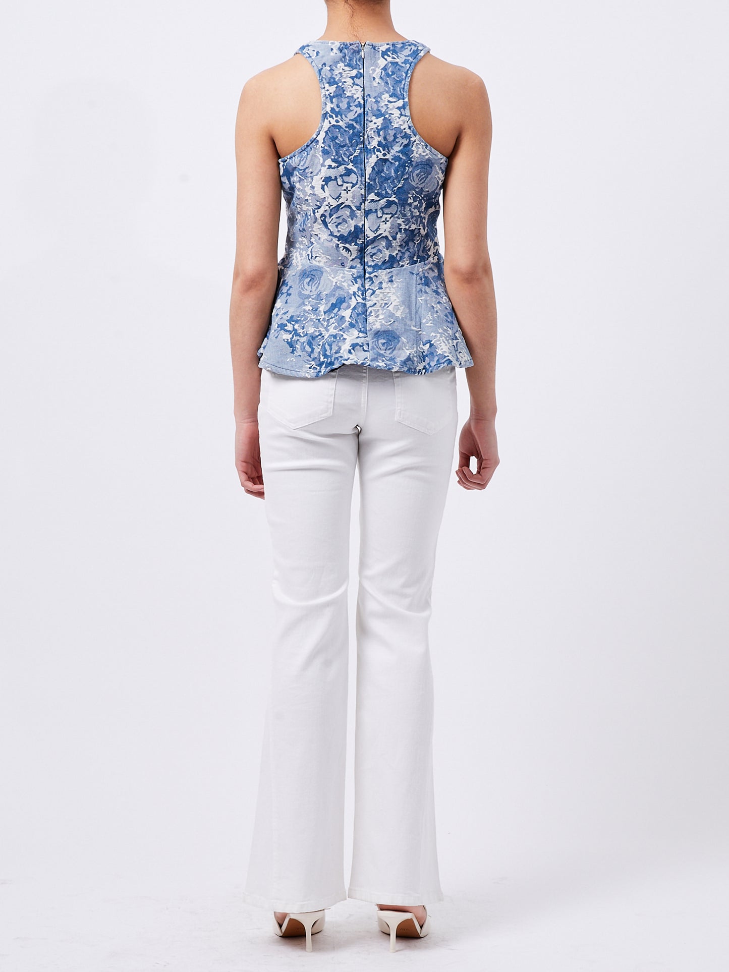 French Connection - Charlotte Jacquard Perlum Top