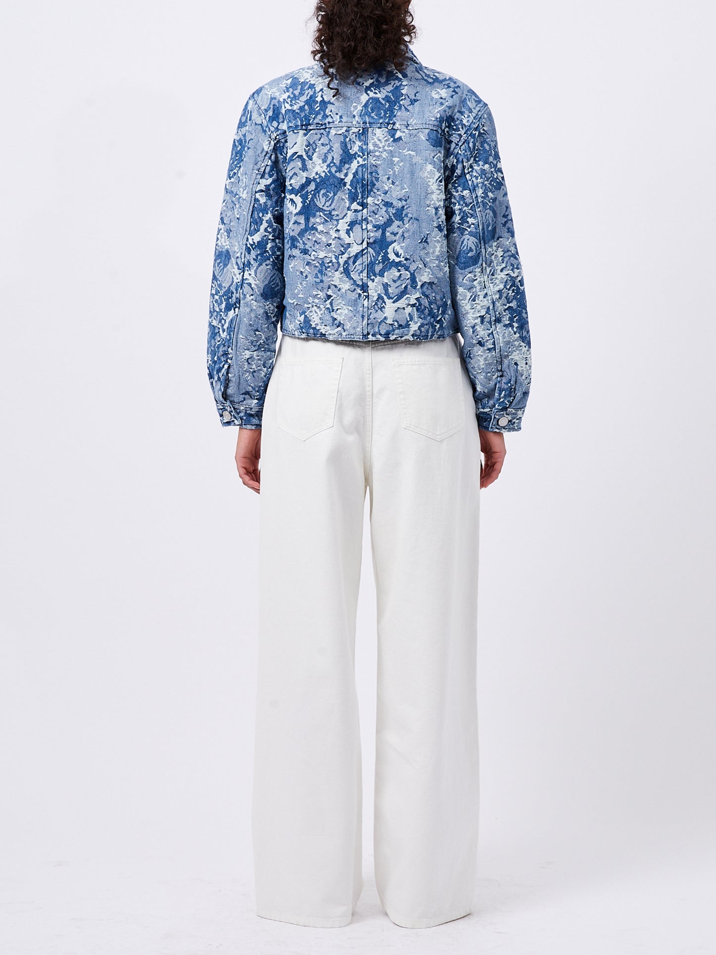 French Connection - Charlotte Jacquard denim jacket