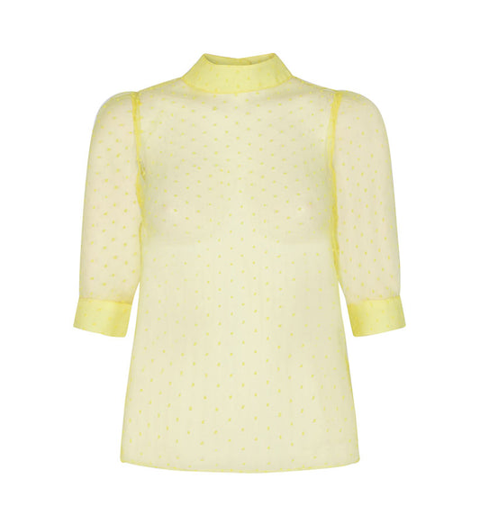 Co´couture - Organza Dot Blouse
