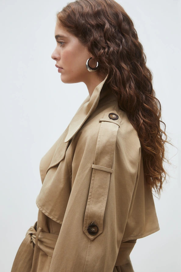 Suncoo - Short Trench Coat Elliot
