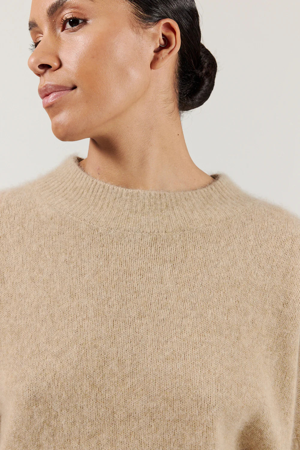 Six Ames - Doanna Sweater Beige Melange