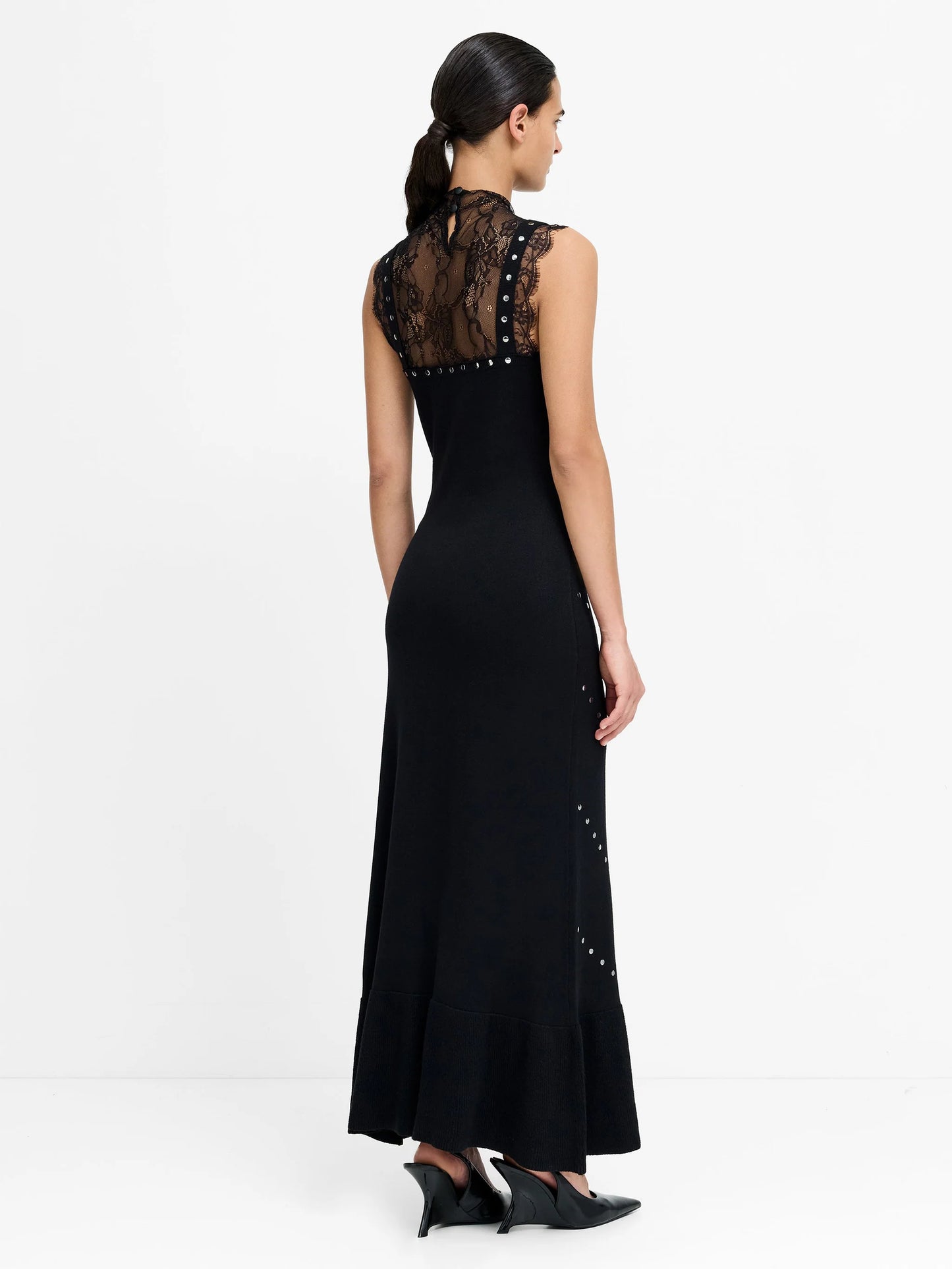 French Connection - Mari Stud and Lace Dress