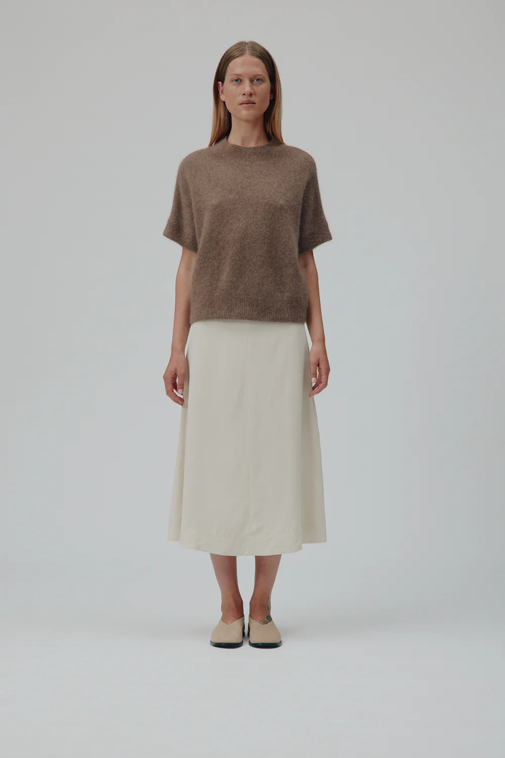 Six Ames - Doanna Sweater Acorn Melange