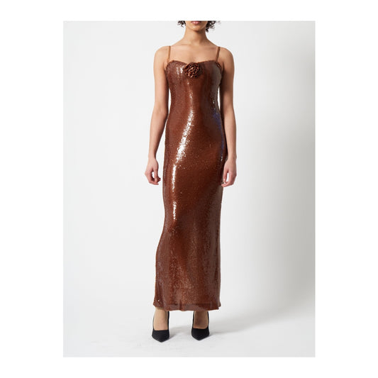 French Connection - Beatrice Sequin Strappy Maxi Dress