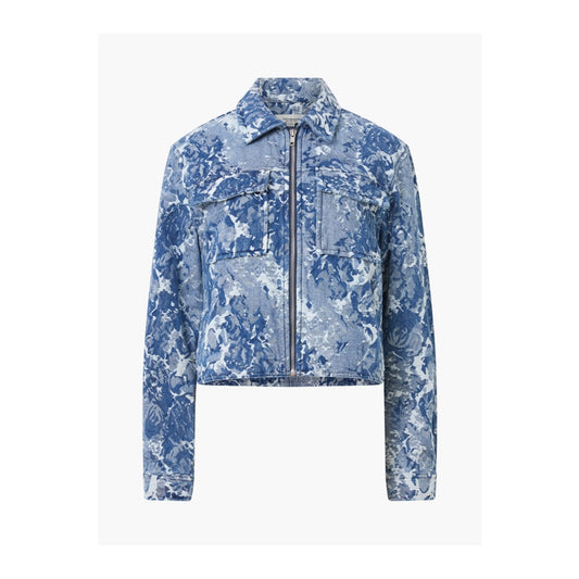 French Connection - Charlotte Jacquard denim jacket