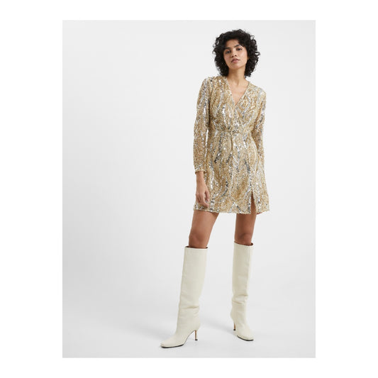 French Connection - Deniz Embellished Mini Dress