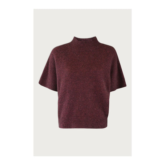 Six Ames - Doanne Sweater Red Wine Melange