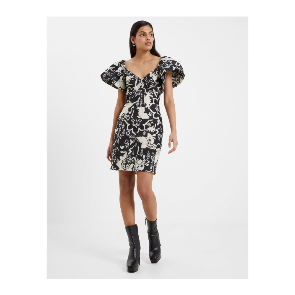 French Connection - Dress Black/Cream