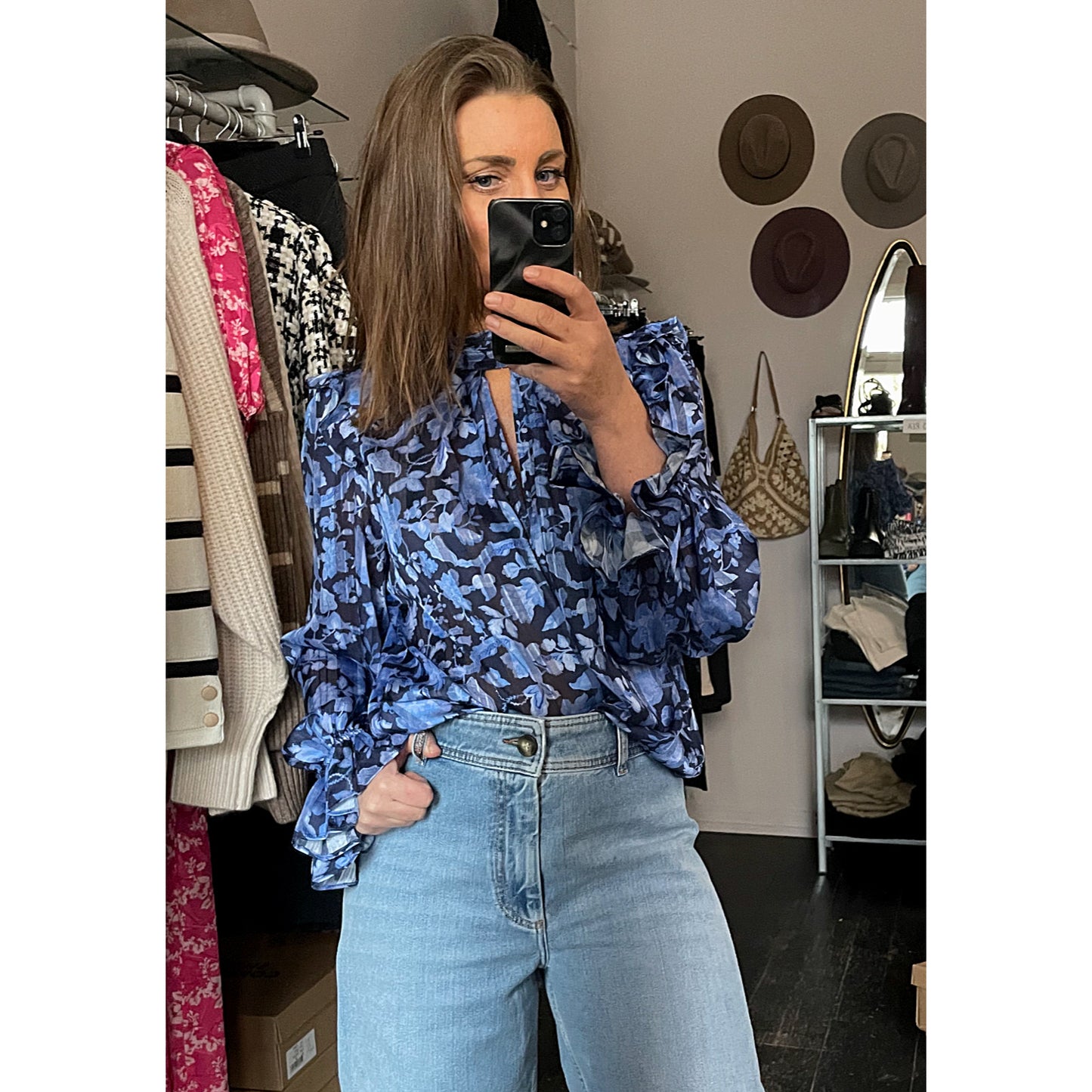 French Connection - Cynthia Fauna Top
