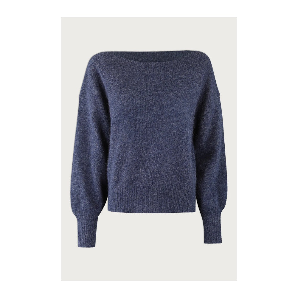 Six Ames - Malou Sweater Deep Blue Melange