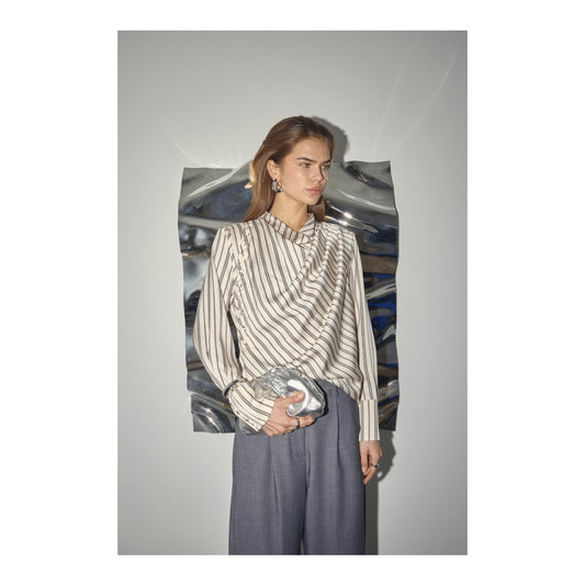 Co´couture - Helly Button Stripe Blouse