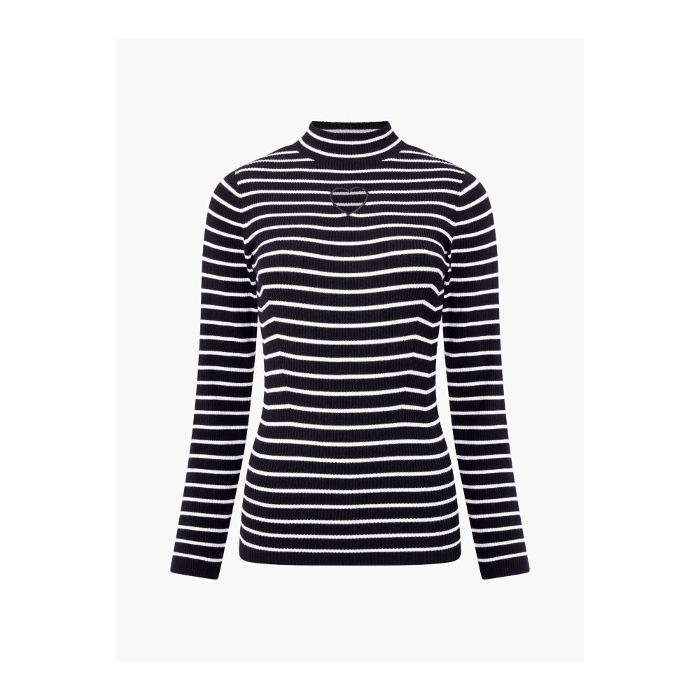 French Connection - Melrose Heart Cut Out Jumper