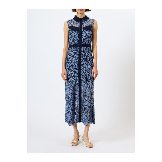 French Connection - Skye Lace Godet Shirt Dress