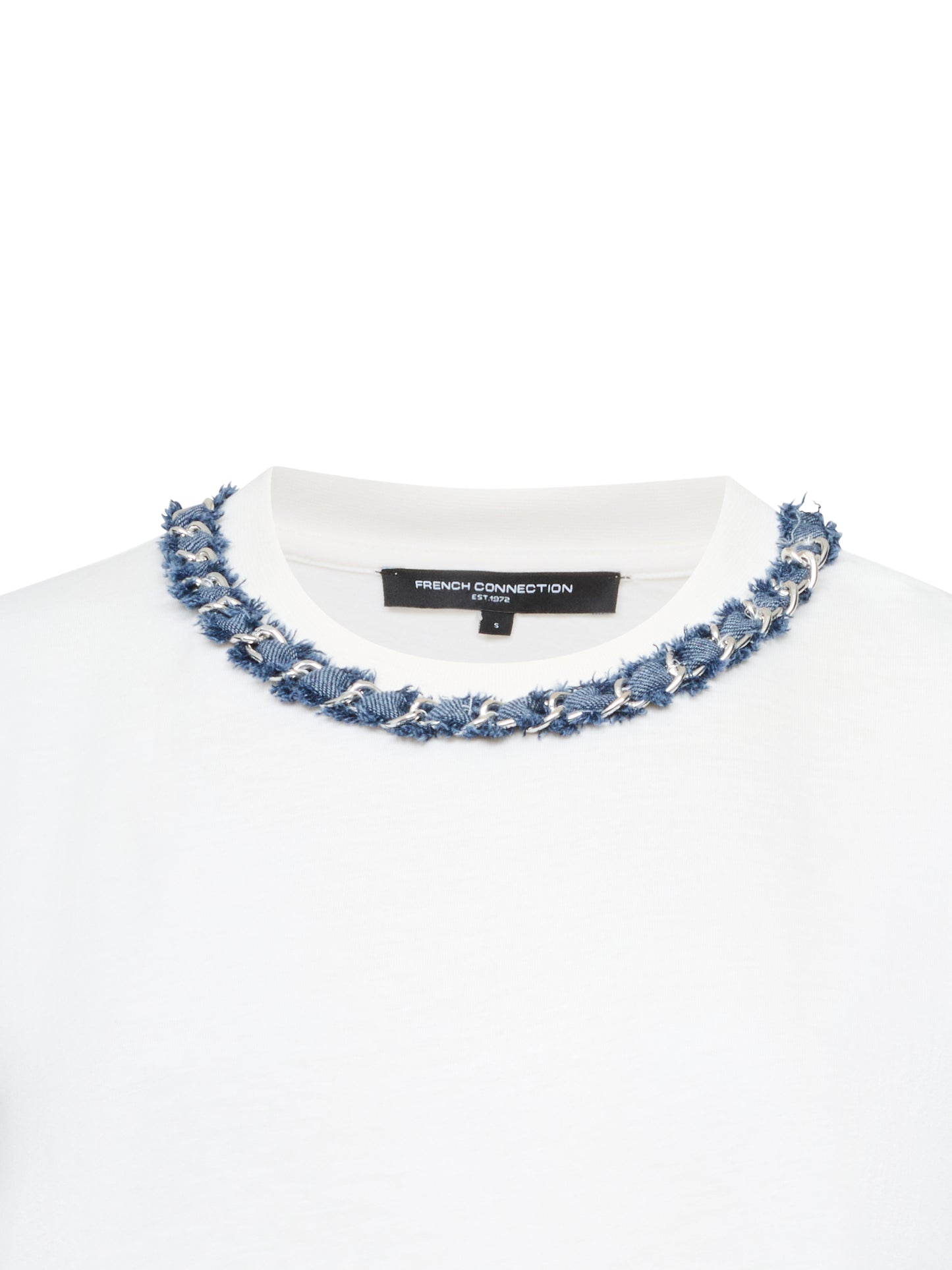 French Connection - Aiyana Jersey Chain T-shirt
