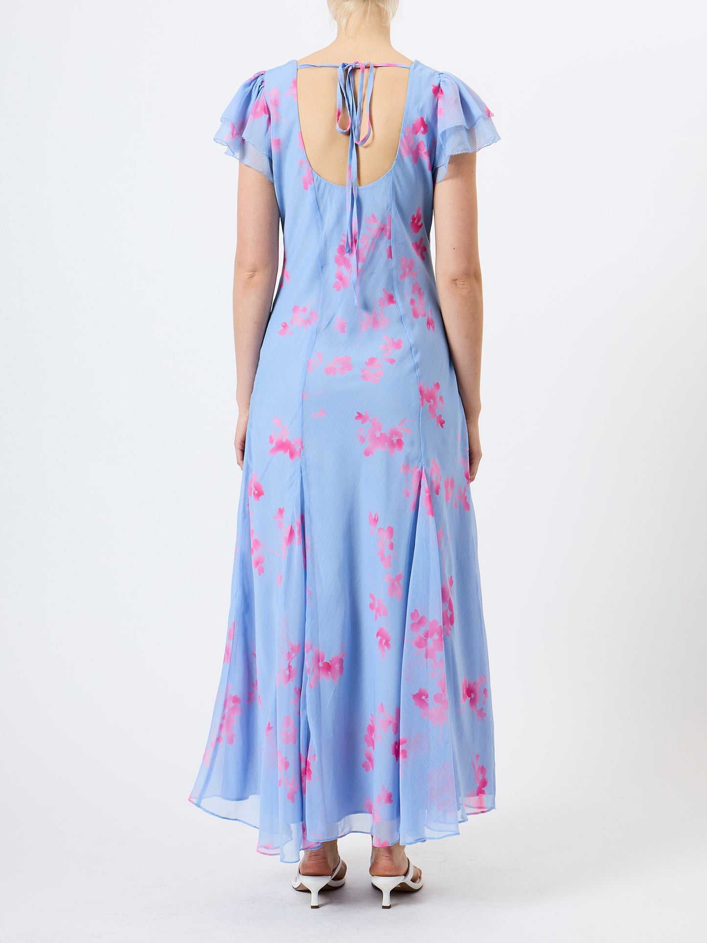 French Connection - Myla Emina Chiffon Tea Dress