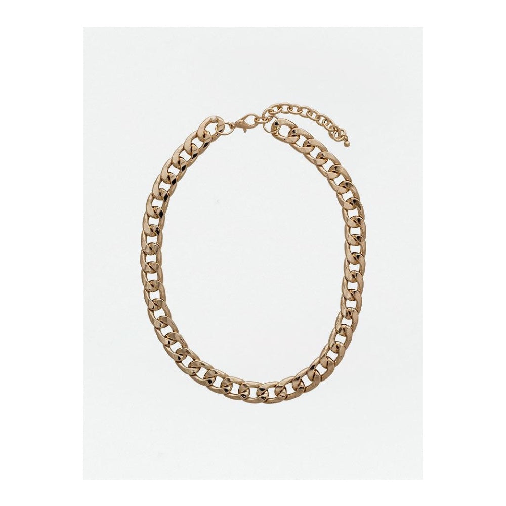 Bow 19 - Diora Plain Necklace Gold