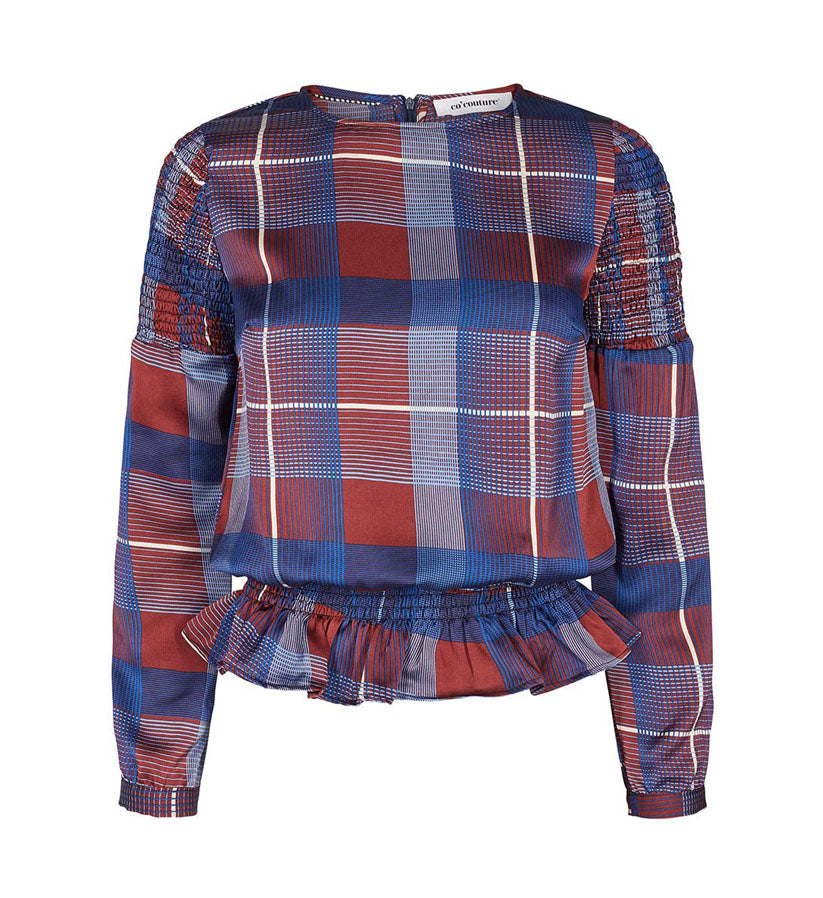 Co´couture - Modern Check Blouse
