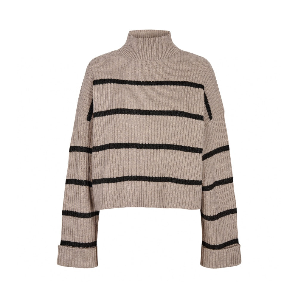 Co´couture - Row Stripe Box Crop Knit