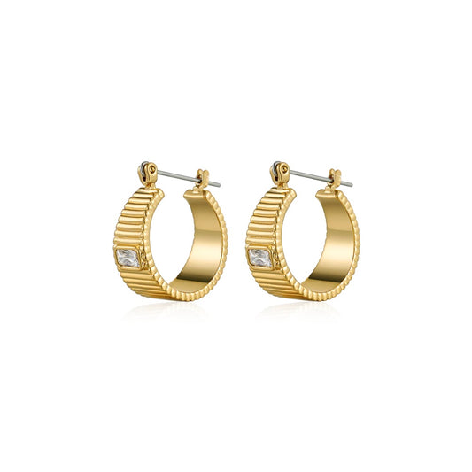 Luv Aj - The francois ridged hoops