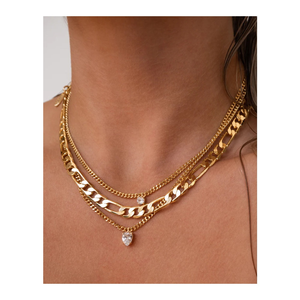 Luv Aj - Bardot stud charm necklace